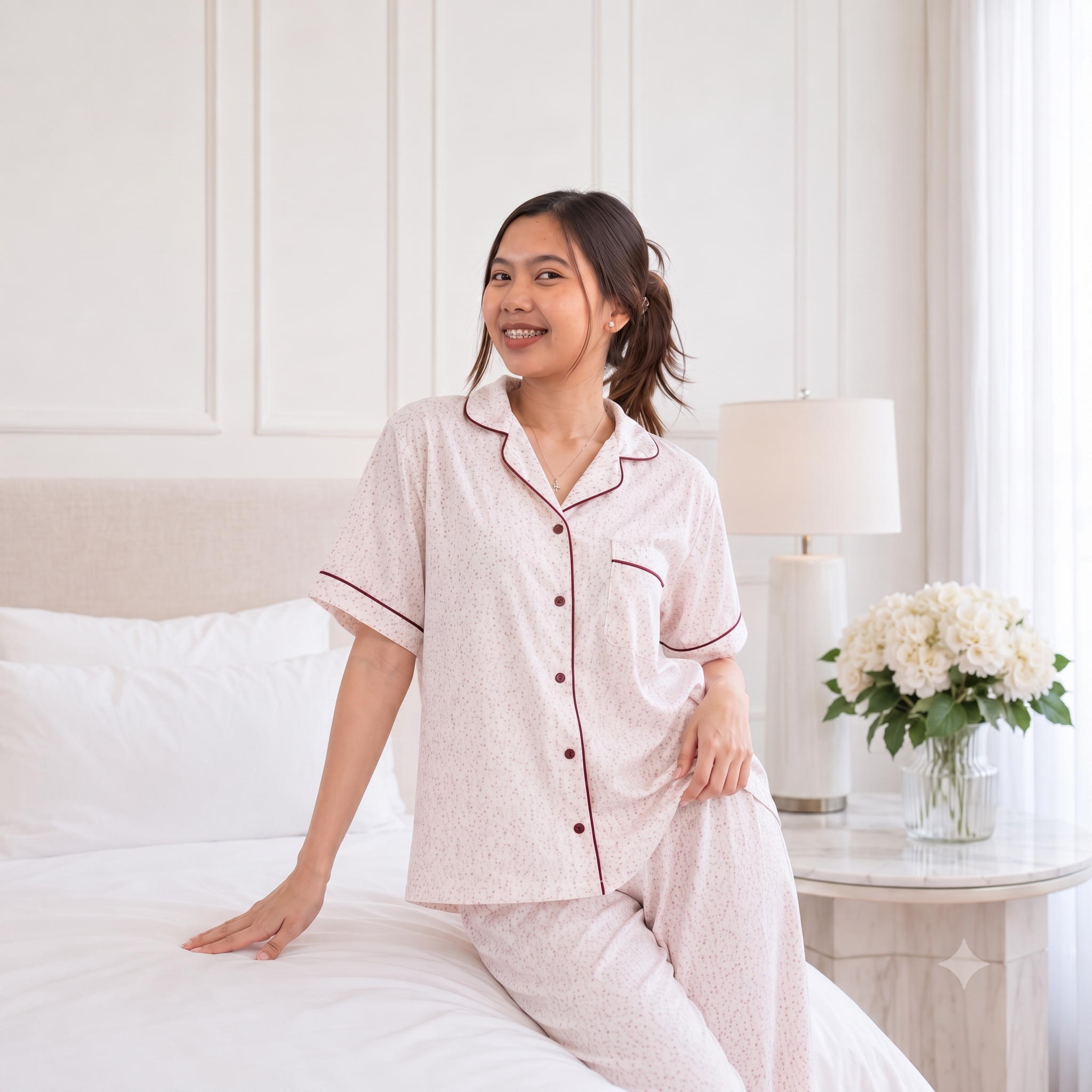 Piyama Luvea rayon grade A